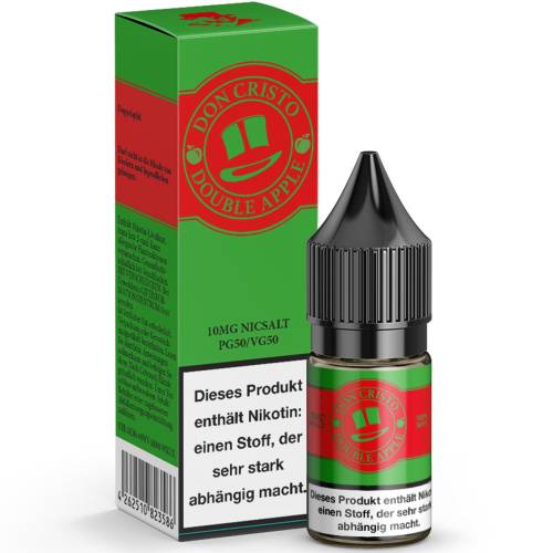 Produktbild Don Cristo Double Apple NicSalt Liquid 1
