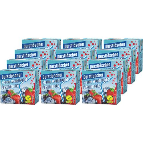 Produktbild Durstlöscher Eistee Waldfrucht 1