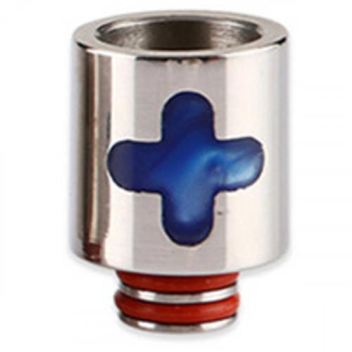 Edelstahl Resin Cross 510er DripTip Rot