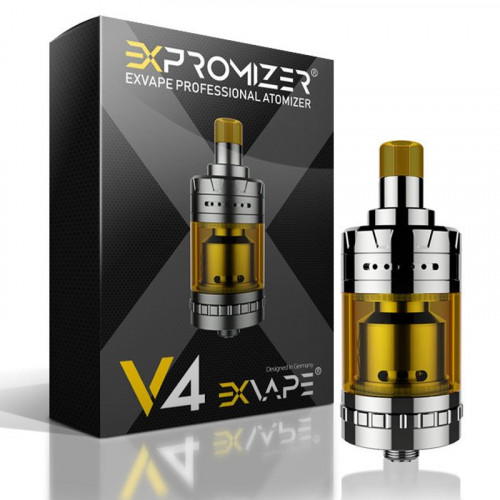 EXvape eXpromizer V4 2ml MTL RTA Verdampfer Silber