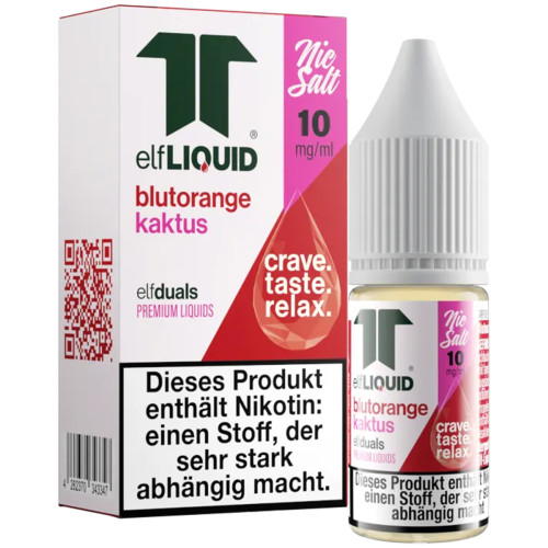 Elf-Liquid Dual Blutorange Kaktus NicSalt Liquid