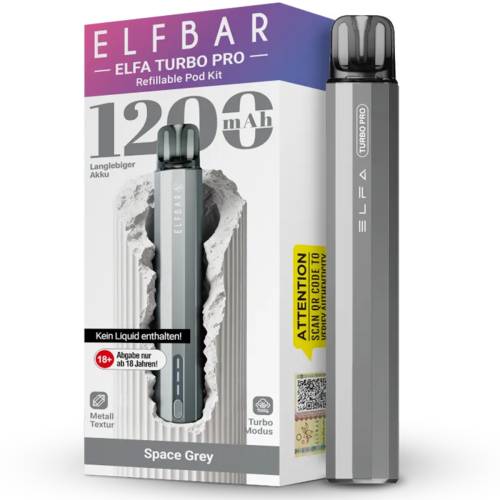 Elfbar ELFA Turbo Pro Pod Kit – Dual-Modus E-Zigarette
