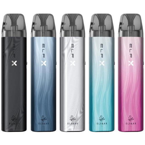 ElfBar ELFX Pod System Kit Silber-Blau