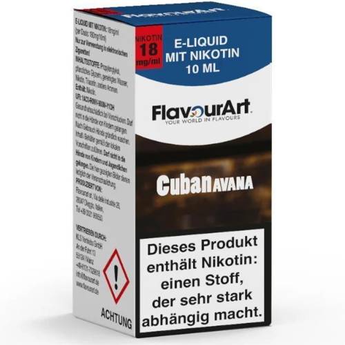 Produktbild FlavourArt Cuban Avana Liquid 1