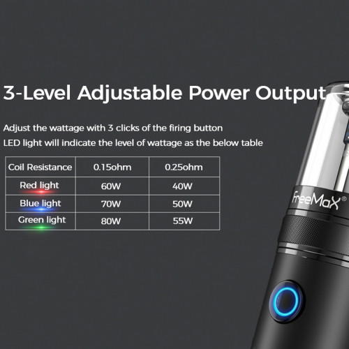 Freemax Marvos T 4,5ml 3000mAh 80W Pod System Kit Schwarz