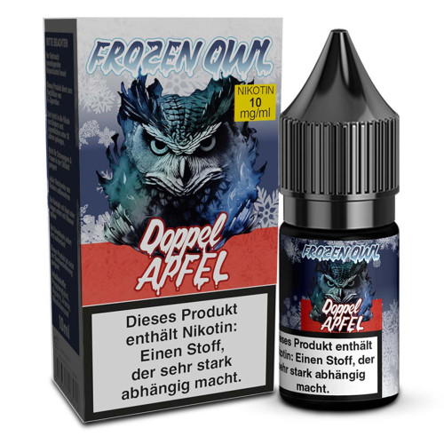 Frozen OWL Doppelapfel NicSalt Liquid