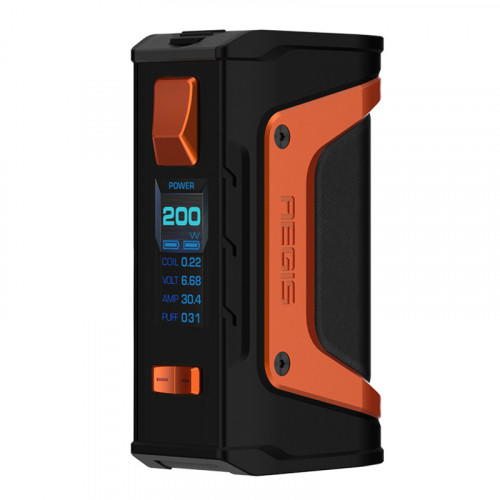 GeekVape Aegis Legend 200W TC Box Mod Akkuträger Silber