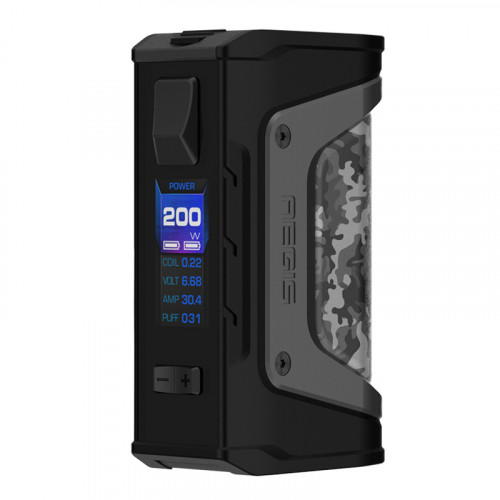 GeekVape Aegis Legend 200W TC Box Mod Akkuträger Silber