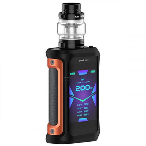 GeekVape Aegis X 5,5ml 200W TC Kit Schwarz