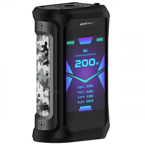 GeekVape Aegis X 200W TC Box Mod Akkuträger Silber