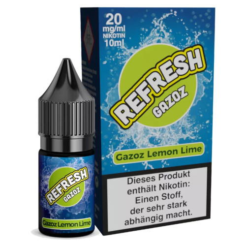 Lemon Lime Hybrid NicSalt Liquid by Refresh Gazoz