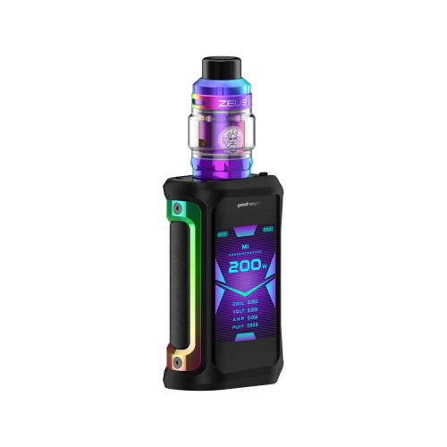 GeekVape Aegis X mit Z Sub-Ohm Tank 5ml 200W TC Kit Kit Schwarz