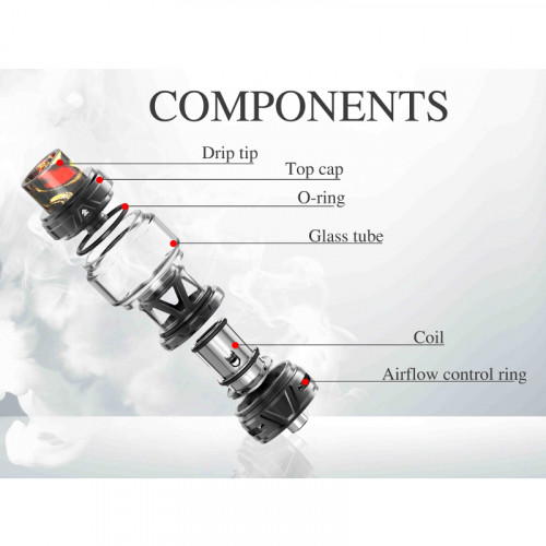 HorizonTech Falcon II 3,4ml/5,2ml Verdampfer Gold