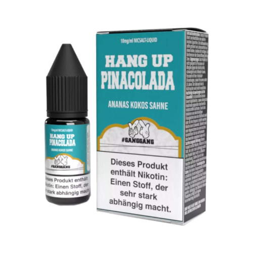 Hang Up Pinacolada NicSalt Liquid by GangGang