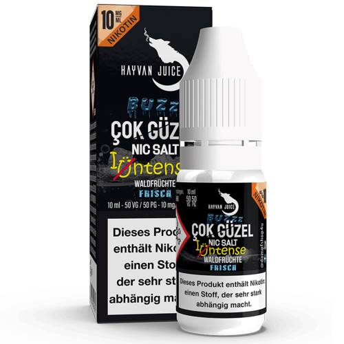 Produktbild Hayvan Juice Intense Cok Güzel NicSalt Liquid 1