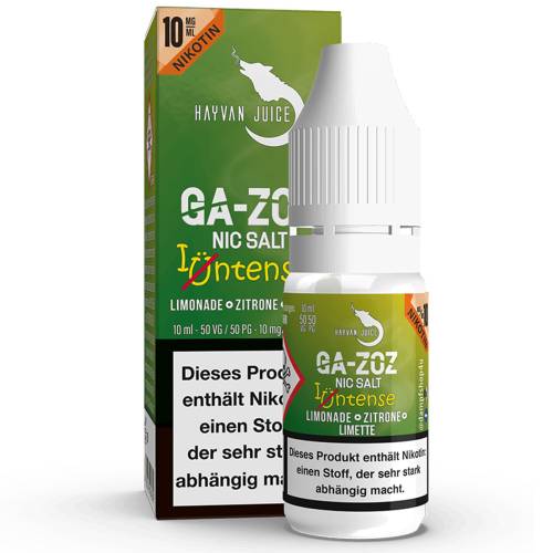 Produktbild Hayvan Juice Intense Ga-Zoz NicSalt Liquid 1