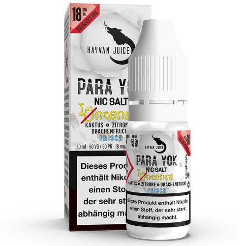 Produktbild Hayvan Juice Intense Para Yok NicSalt Liquid 1