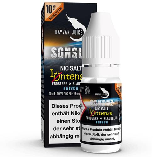 Produktbild Hayvan Juice Intense Sonsuz NicSalt Liquid 1