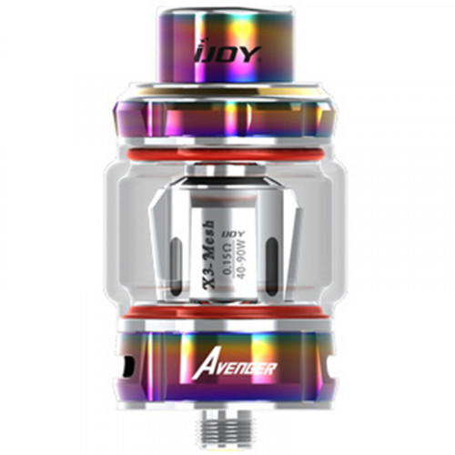 iJoy Avenger 25mm SubOhm Verdampfer Tank Weiss