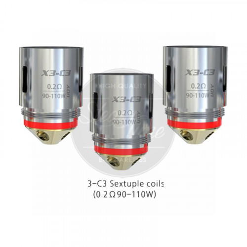 iJoy X3-Serie 3er Pack Verdampferköpfe