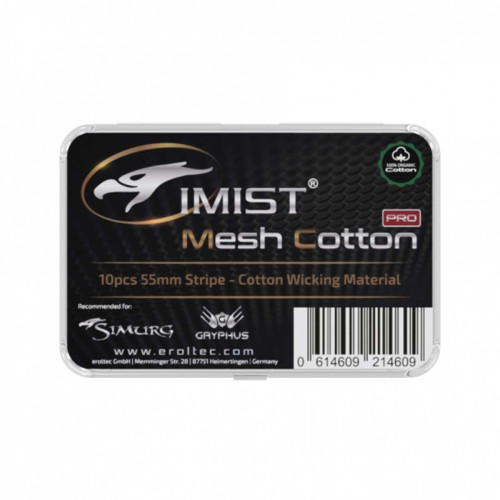 IMIST Mesh Cotton Pro 55mm 10er Pack Wickelwatte