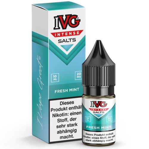 Produktbild IVG Intense Fresh Mint NicSalt Liquid 1