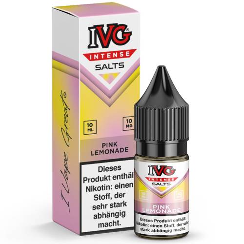 Produktbild IVG Intense Pink Lemonade NicSalt Liquid 1