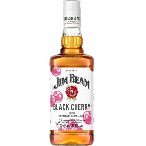 Jim Beam Red Stag Black Cherry - Bourbon Whiskey mit Schwarzkirsch-Likör 32,5% Vol. 700ml