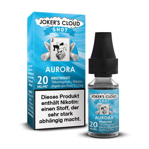 Jokers Cloud Joker`s Shot Nikotinshot 10ml / Aurora 70/30