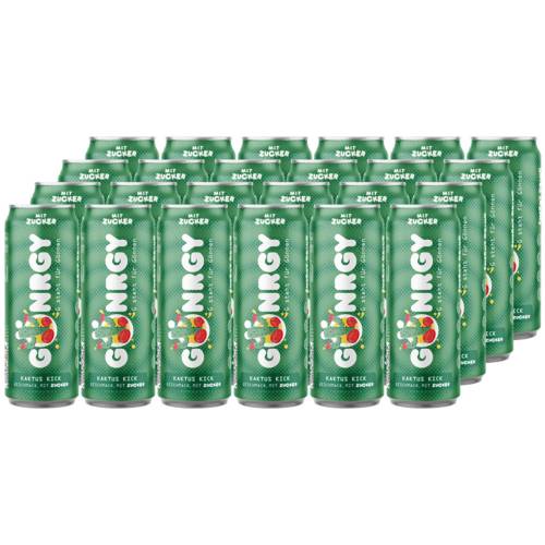 Produktbild Kaktus Kick mit Zucker - GÖNRGY Energy Drink by MontanaBlack 1