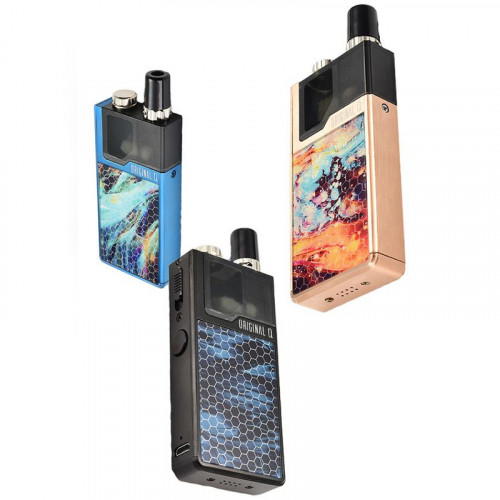 LostVape Origin Q 2ml 950mAh Pod System Kit Silber/schwarz