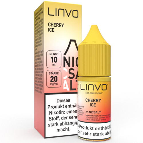 Cherry Ice NicSalt Liquid by Linvo 10ml / 20mg