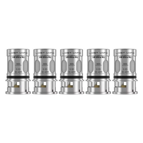 Lost Vape UB Ultra Coil Serie 5er Pack Verdampferköpfe 0,3Ohm