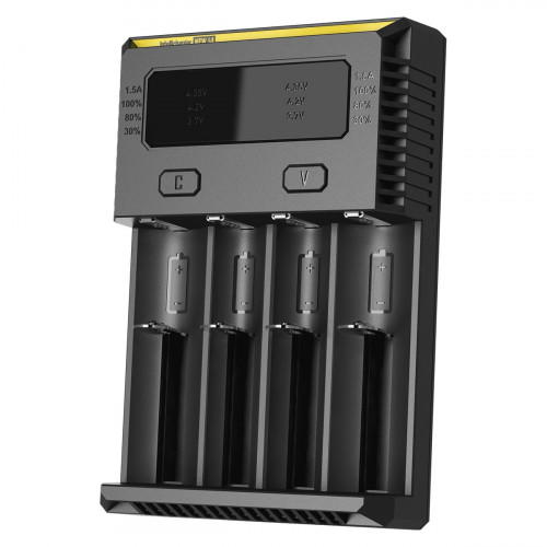 NITECORE Sysmax Intellicharge NEW I4 Ladegerät für 18650 Akku