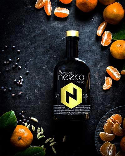 neeka CLASSIC Mandarinen-Gin Premium Dry Gin 40% - 500ml