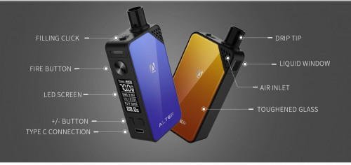 OBS Alter 3,5ml/5ml 70W Pod System Kit Gelb