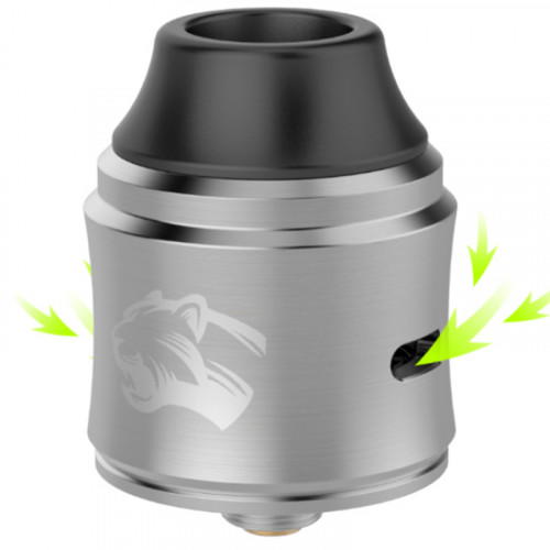 OBS Cheetah III RDA 25mm Verdampfer Tank Schwarz