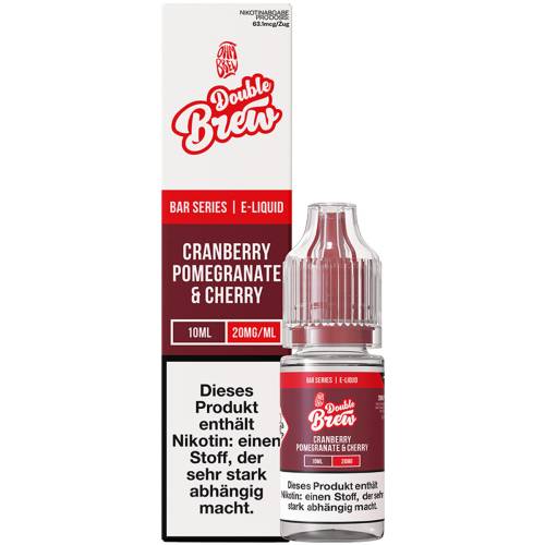 Produktbild Ohm Brew Double Brew Cranberry Pomegranate & Cherry NicSalt Liquid 1