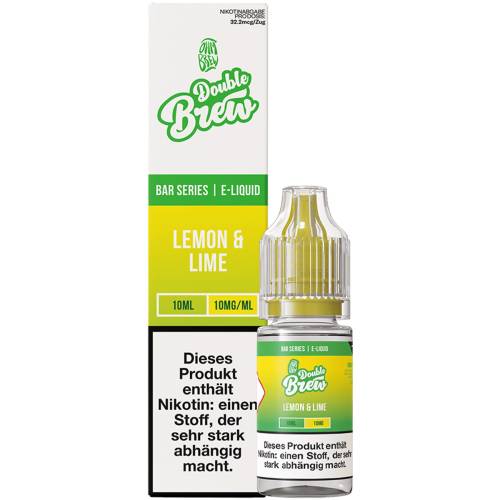 Produktbild Ohm Brew Double Brew Lemon & Lime NicSalt Liquid 1