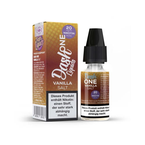 Vanilla NicSalt Liquid by Dash Liquids