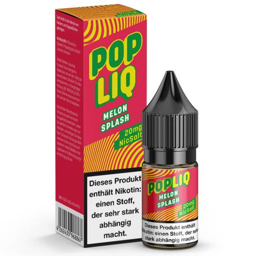Produktbild PopLiq Melon Splash NicSalt Liquid 1