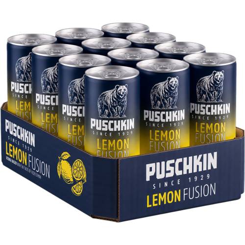 Produktbild Puschkin Lemon Fusion Mixgetränk 10% Vol. 1