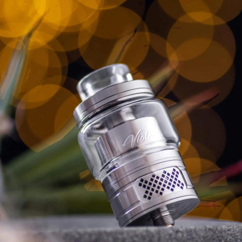 QP Design Violator 5,5ml RTA Verdampfer Silber