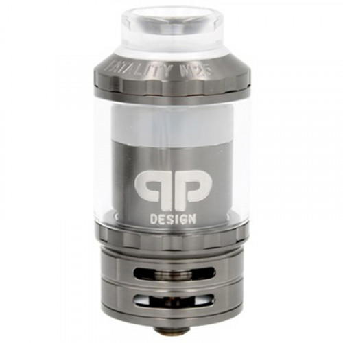 QP Design Fatality M25 4/5,5ml RTA Verdampfer Silber