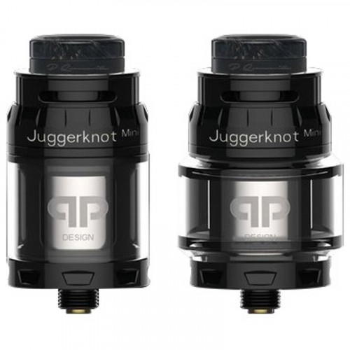 QP Design Juggerknot Mini 4,5ml RTA Verdampfer Silber