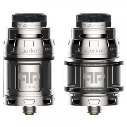 QP Design Juggerknot Mini 4,5ml RTA Verdampfer Silber