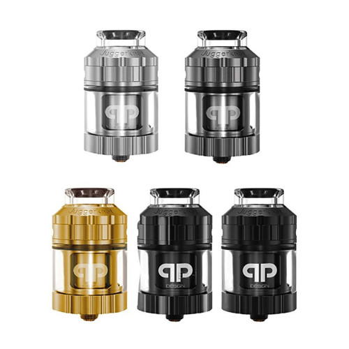 QP Design Juggerknot MR 4,5ml RTA Verdampfer Matt/Schwarz