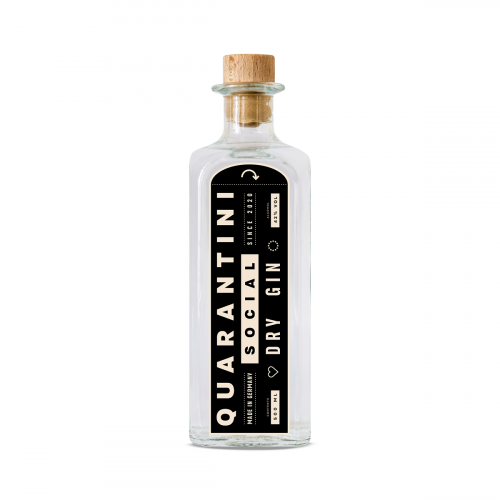 Quarantini Social Dry Gin 42% 500ml