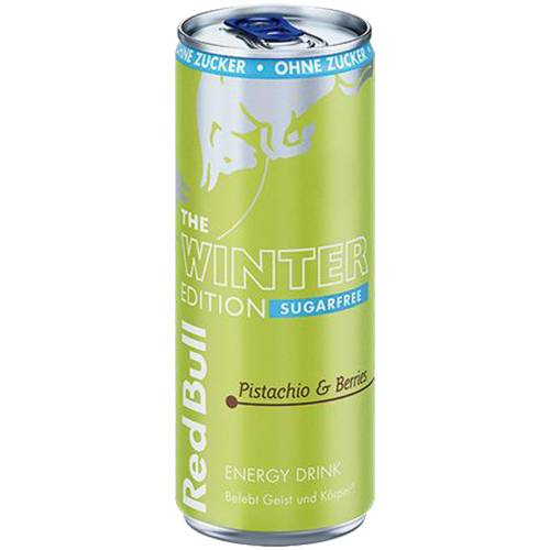 Produktbild Red Bull Winter Edition 2026 Pistachio & Berries Sugarfree Energy Drink 1