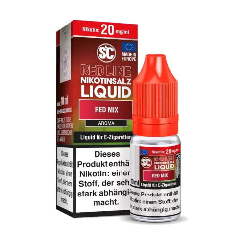 Red Mix – Red Line NicSalt Liquid by SC